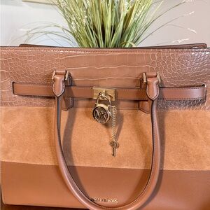 Michael Kors Tan and Brown Tote